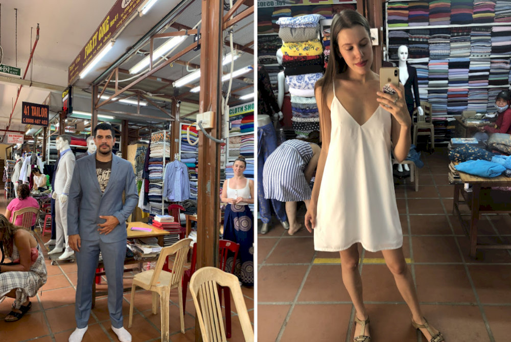 This shop specializes in light and breathable fabrics